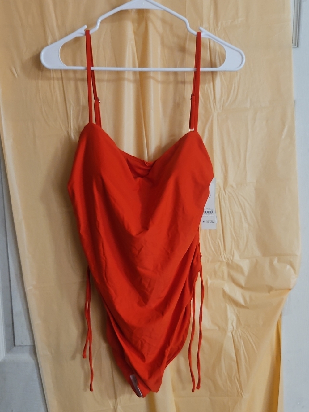 No Boundaries Essentials One-Piece Swimsuit: SOLEIL RED: NEW WITH TAGS: XXL (20)